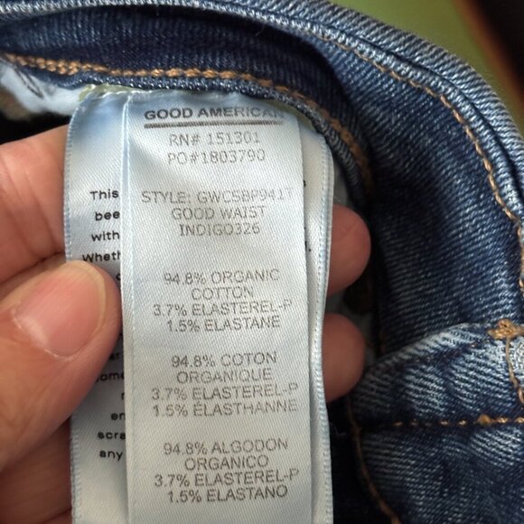 Good American Good Waist High Rise Skinny Jeans - Picture 14 of 15